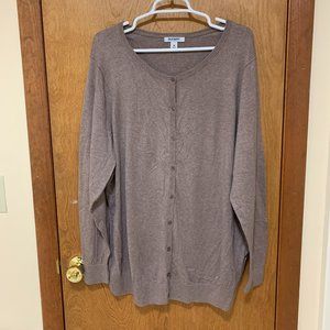 Old Navy Oatmeal Cardigan Sweater, size 3X